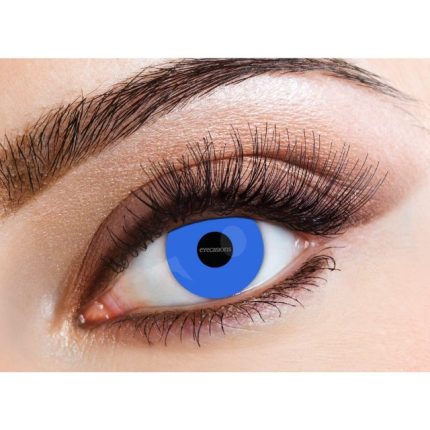 blue dialy contact lenses