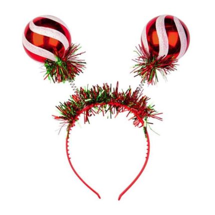 christmas baubles head band