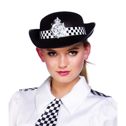 hard felt women's police hat