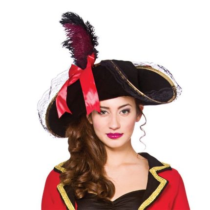 super deluxe ladies pirate hat