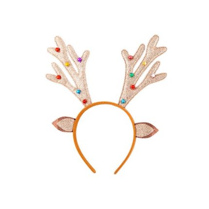 bejewlled reighndeer antlers head band