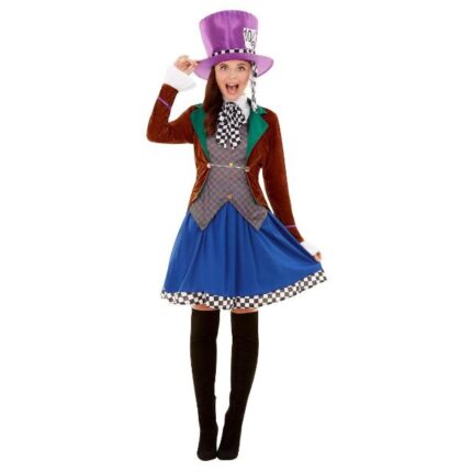 women's mad hatter costume alice in wonderland