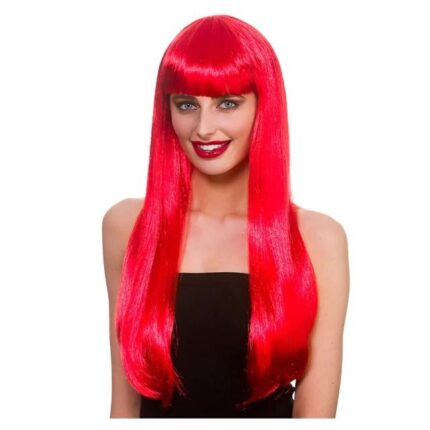 red wig, devil wig
